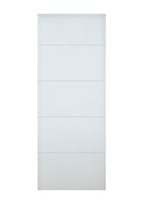 Porte coulissante postformée prépeinte QUADRIZ H.204 x l.83 cm SMIS