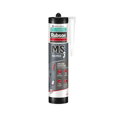 Mastic MS3 Couverture Zinguerie Gris 280 ml RUBSON