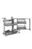 Rangement d'angle smart corner avec ouverture gauche VIBO