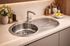Evier de cuisine inox gris 85x45 cm 1 bac 1 egouttoir Sun - NORD INOX