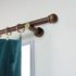 Embout déco anglais à visser diam 28 mm Finition chêne foncé par 2 - MOBOIS