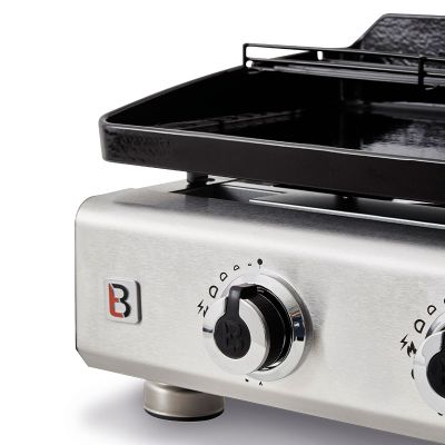 Plancha à gaz 3 brûleurs Silvia II G Fonte BRASERO