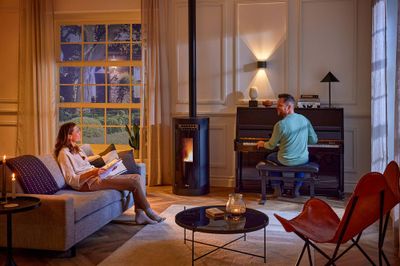 Poêle à pellet étanche 10.6 kW Amadéa 116 QLIMA