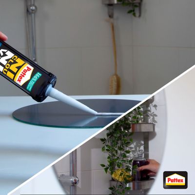 Colle NI CLOU NI VIS universelle blanche 450 G PATTEX