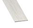 Profilé plat aluminium anodisé brossé 20 mm 1 m CQFD