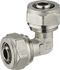 Coude égal multicouche à compression Ø 20 mm - QUICK PLOMBERIE