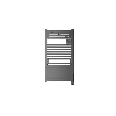 Sèche-serviettes soufflant à inertie fluide connecté ACTIBAIN 1500W gris - NOIROT