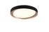 Plafonnier LED Zeta noir et or 2500 lumens blanc variable CCT - REALITY