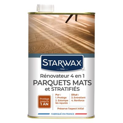 Nettoyant usage fréquent parquets & sols stratifiés 1L, Starwax
