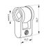 Adaptateur comdamnation 6 mm en kit OPTIMUM 