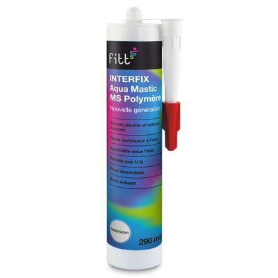 Mastic Fix MS polymère transparent Interfix 290ml - FITT