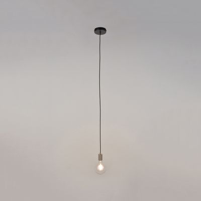 Monture suspension acier brossé E27 15W CUP - COREP