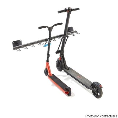 Support 9 trottinettes mural MOTTEZ