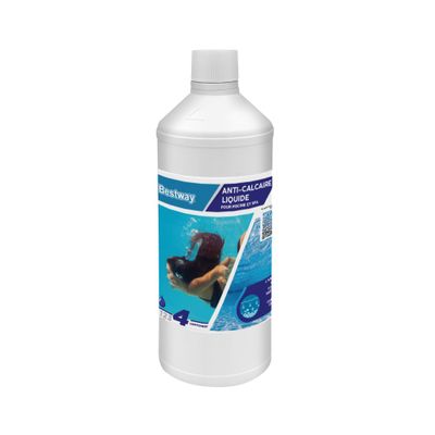 Traitement piscine anti-calcaire liquide flacon 1L BESTWAY