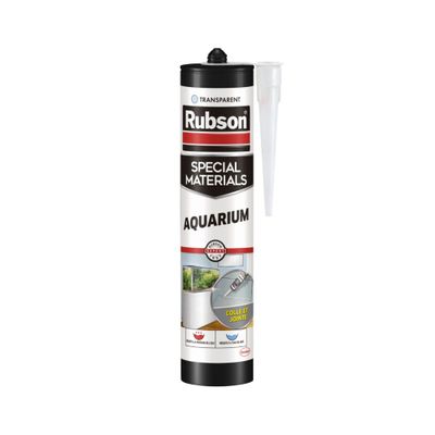 Mastic Spécial Matériaux Aquarium Transparent 280 ml RUBSON