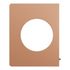 Plaque de finition latérale 1 poste Odace 2025 Architecte effet cuivre - SCHNEIDER ELECTRIC