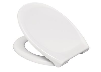 Abattant de WC blanc Esterel premium, frein de chute, déclipsable