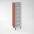 Joue de finition pour colonne Lotus Terracotta 200 x 57 cm OFITRES