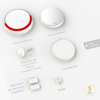 Alarme maison sans fil connectée Home Alarm Essential Pack medium - SOMFY
