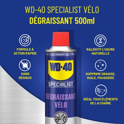 Dégraissant vélo 500 ml - WD-40