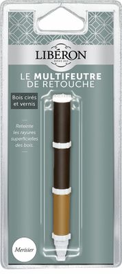 Multifeutre de retouche merisier 3 nuances LIBERON