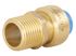 Raccord droit automatique universel mâle 1/2 diamètre 14 mm Toutpush  QUICK PLOMBERIE