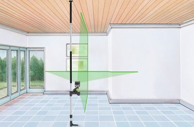 Laser croix verte GX Set 300 cm - LASERLINER