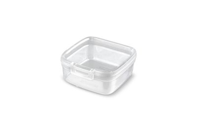 Boîte alimentaire carrée 0,9L transparente One Box - CURVER