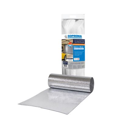 Kit isolant mince pour porte garage thermoréflecteur - SOPREMA® 10x0,6m