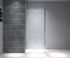 Paroi de douche latérale fixe 80x195 cm profilé chrome verre sérigraphié 6 mm Serenity - OCEA