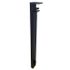 Pied étau rectangulaire noir pour table hauteur 73 cm MOTTEZ