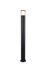 Potelet extérieur E27 100cm IP54 25W Anthracite - Volga TRIO