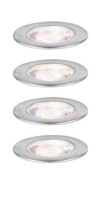 Spots encastrables extérieur LED blanc chaud IP67 4x0,5W 5 lumens 12V Kit de démarrage - Link+Light PAULMANN