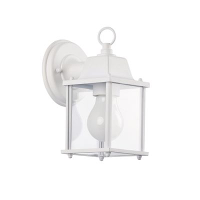 Applique extérieur E27 Palerme blanc IP44 60W - COREP