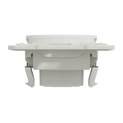 Prise 2 pôles sans terre blanc Odace 2011 SCHNEIDER ELECTRIC