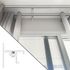 Support simple en métal pour rail 24x16 mm avancée 40 mm Finition Blanc par 2 - MOBOIS