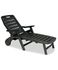 Bain de soleil polypropylène gris anthracite PREMIERE - GRANDSOLEIL