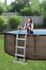 Piscine hors sol ronde tubulaire imitation tressé Ø 366 cm hauteur 100 cm - BESTWAY