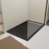 Receveur de douche 80x120 cm acrylique noir Pedra - AURLANE
