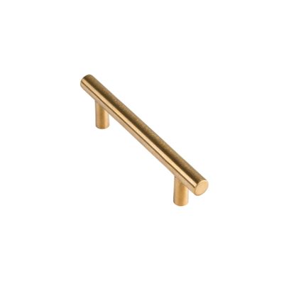 Poignée de meuble cylindrique inox laiton entraxe 96 mm par 4 REI