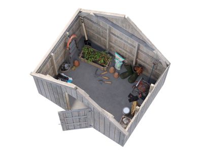 Extension pour serre de jardin Emilia en bois autoclave - 4 m² intérieur - Livraison à domicile - PALMAKO