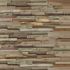 Parement mural intérieur bois teck COLORADO 18 x 49.5 cm paquet de 0.45 m² AJ TIMBER