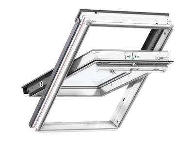 Fenêtre de toit à rotation l.114 x H.118 cm Whitefinish Tout Confort GGL SK06 2057 VELUX