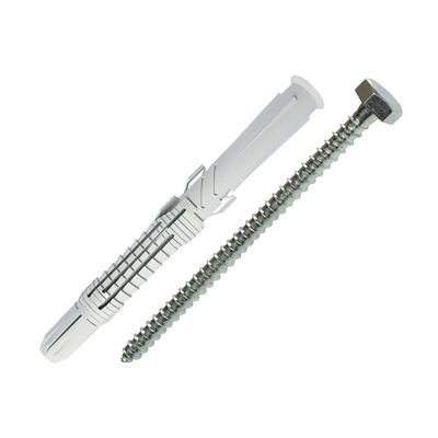 Chevilles nylon prolong 16 x 165 mm avec vis tête hexagonale 12 x 180 mm par 4 SPIT