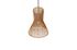 Suspension E27 Bijou fil de papier naturel 10W - CASALUM