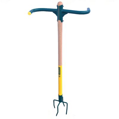 Rotogrif 4 dents naturOvert manche bois en boîte carton