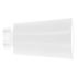 Embout déco pommeau en métal diam 20 mm Finition Blanc brillant par 2 - MOBOIS