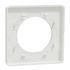Plaque de finition 1 poste blanc - Odace 2011 Touch SCHNEIDER ELECTRIC