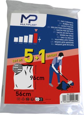Sac à gravats 60L BLC 5+1 GRAT