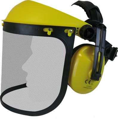 Visière de protection et casque anti-bruit TECHNI-POWER